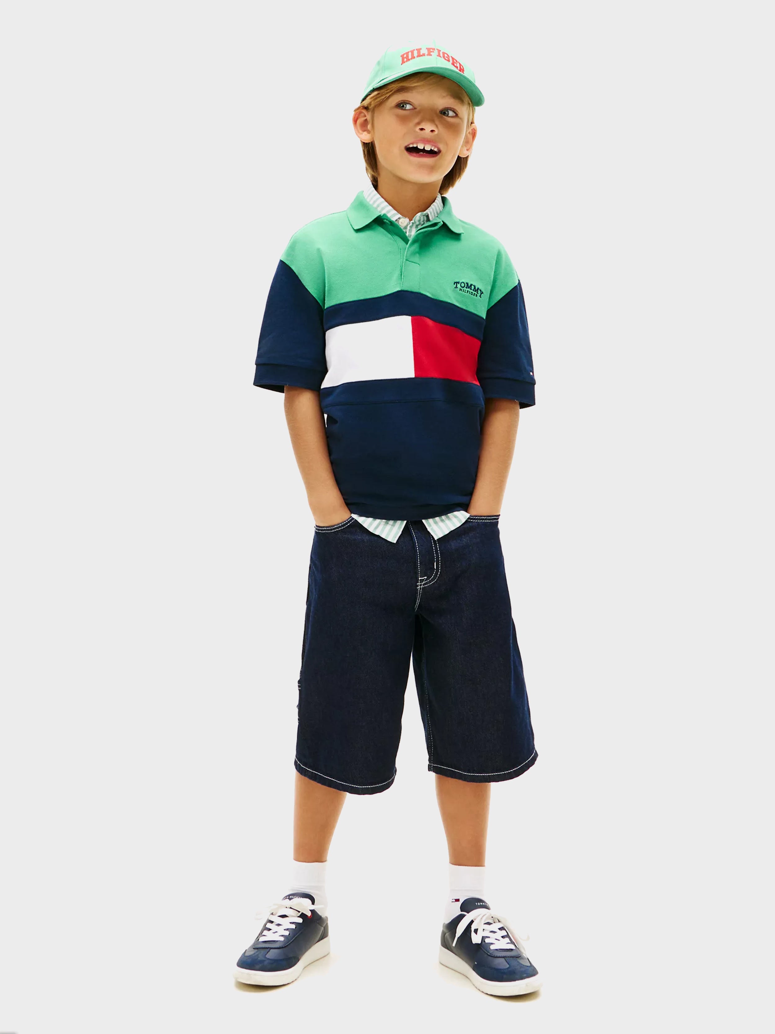 Bahama Green Colourblock