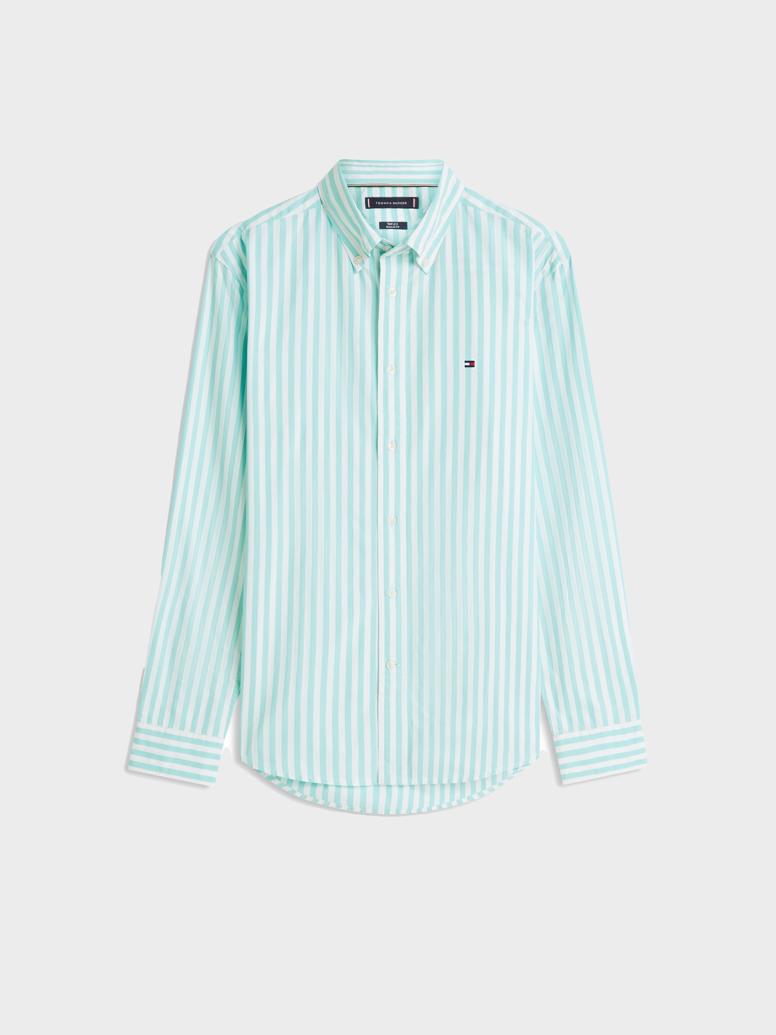Green \ White Stripe