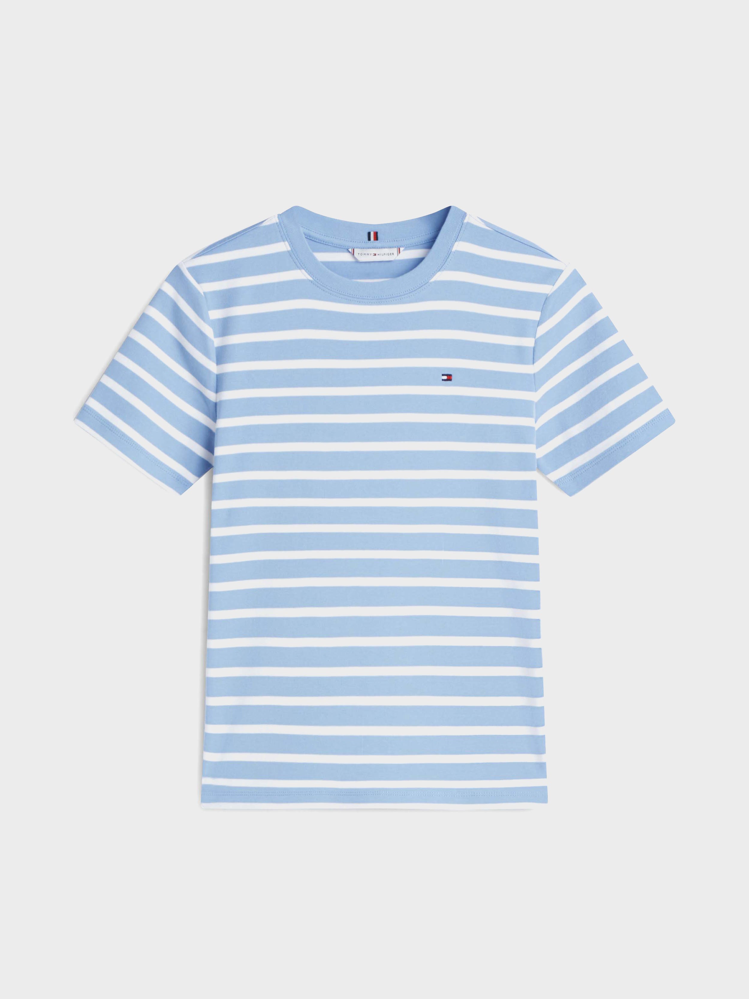 light Blue / White stripe
