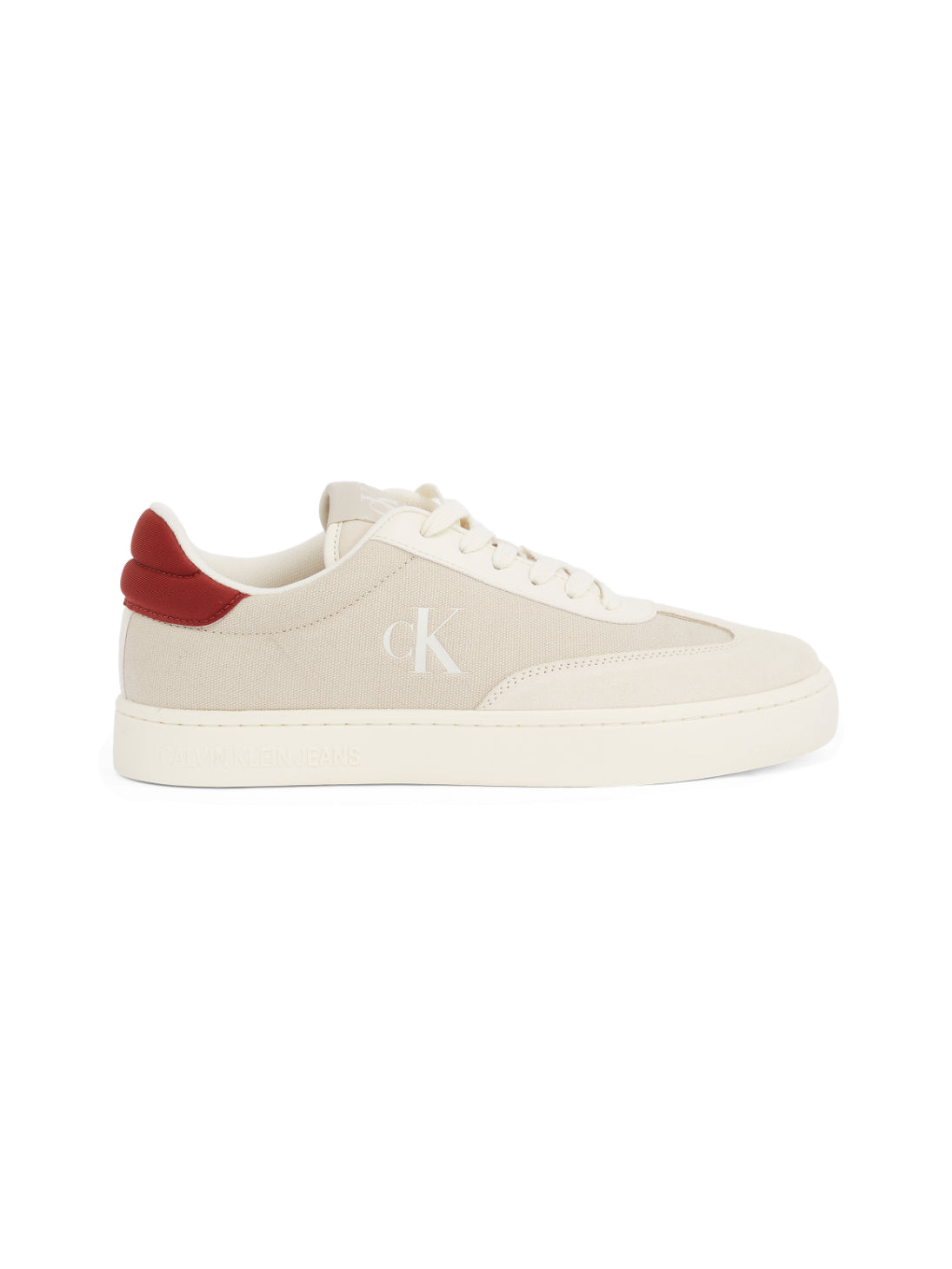 Eggshell/Red